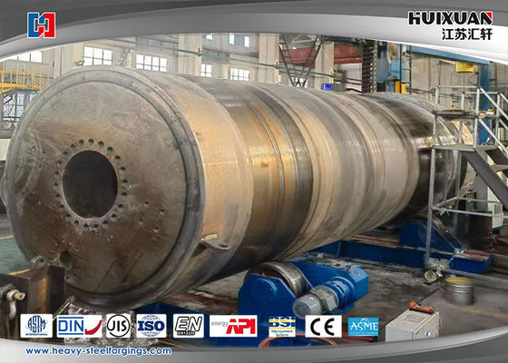 Gefabriceerd van legeringsstaal, van roestvrij staal, met bewerking van een hydraulische oliecilinder van grote diameter