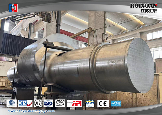 Crankschaft van legerd staal ASTM SAE 4340 voor hydraulische pers