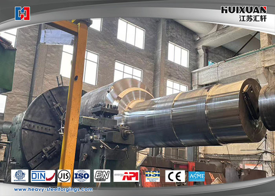 Crankschaft van legerd staal ASTM SAE 4340 voor hydraulische pers