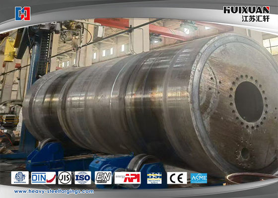 Gefabriceerd van legeringsstaal, van roestvrij staal, met bewerking van een hydraulische oliecilinder van grote diameter